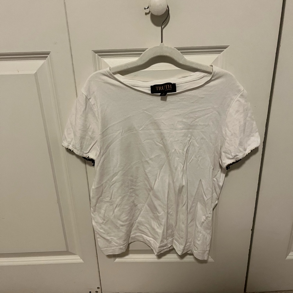 Truly Madly Deeply White Short Sleeve T-Shirt
